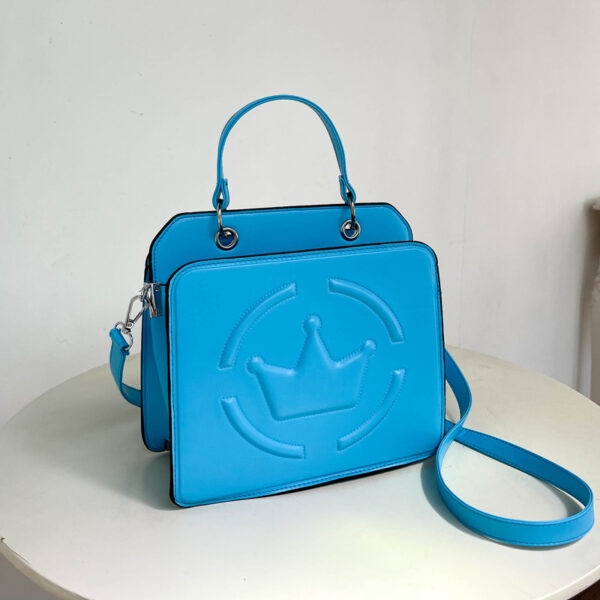 Women's Shoulder Bag Embossed Simple Cross-border PU Soft Leather Textured - Image 10