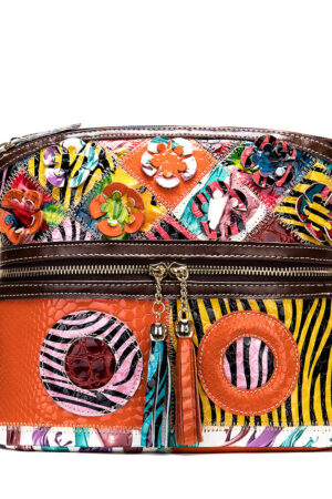 Head Layer Color Cowhide Shoulder Bag Woman
