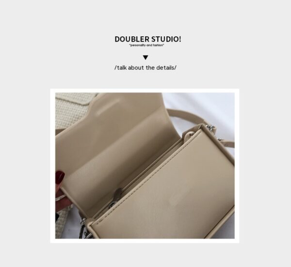 Niche Baguette Bag Korean Style Simple Underarm Shoulder Bag - Image 9