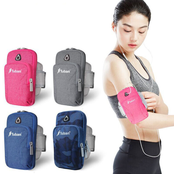 Running Phone Bag Arm Bag Sports Outdoor Equipment Wrist Bag Arm Bag Men And Women Bracelet - Image 8