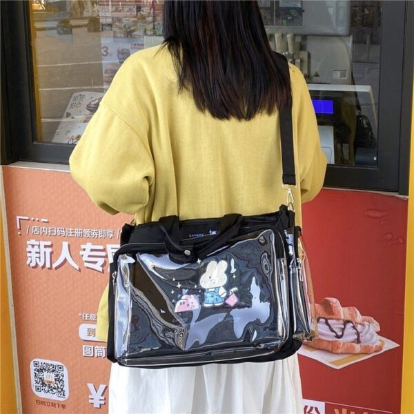 Japanese Cute Large Capacity Jk Crossbody Handbag - Image 8