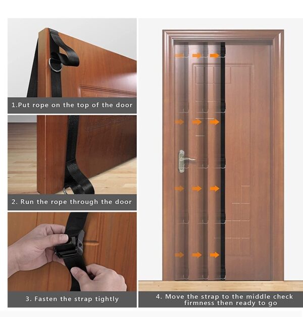 Home Fitness Multi-point Anchor Fitness Accessories Portable Door Strap - Image 10