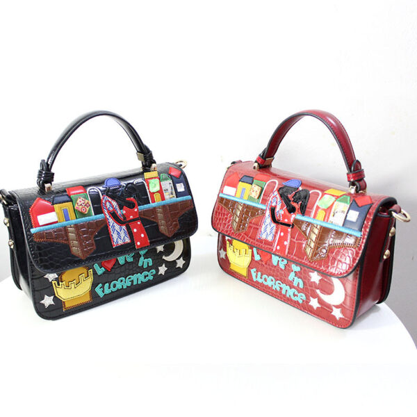 Fashion creative handbag retro female bag - Image 3