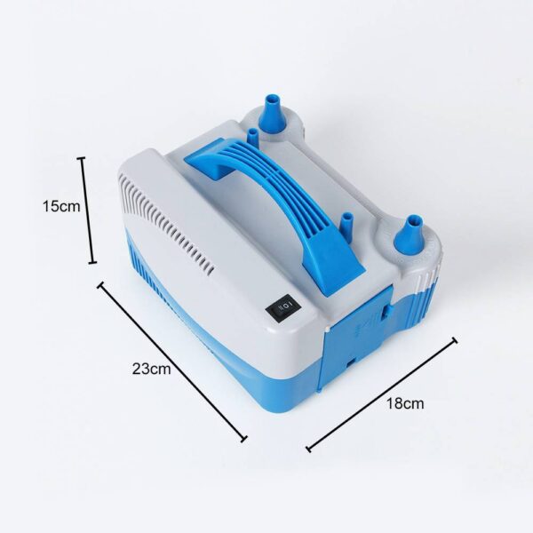 Portable High Power Electric Balloon Twin Nozzles Inflator Air Blower 240V - Image 3