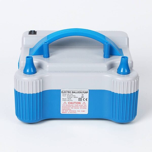 Portable High Power Electric Balloon Twin Nozzles Inflator Air Blower 240V - Image 5