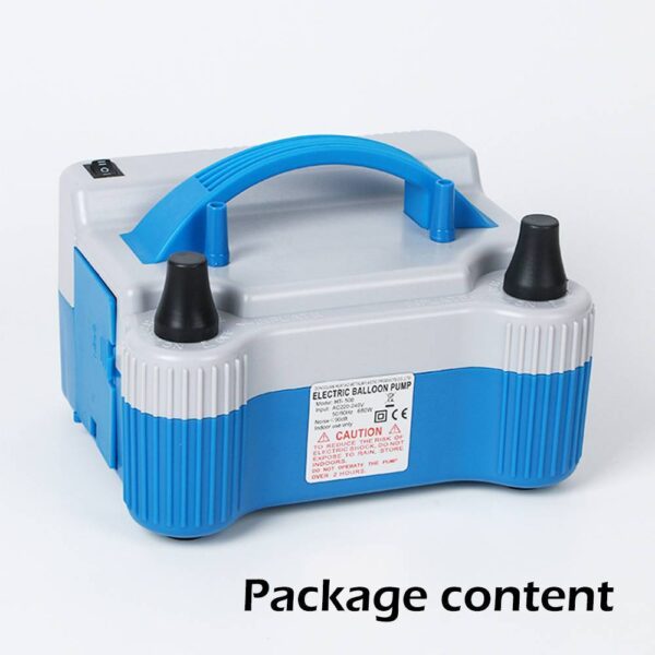 Portable High Power Electric Balloon Twin Nozzles Inflator Air Blower 240V - Image 6
