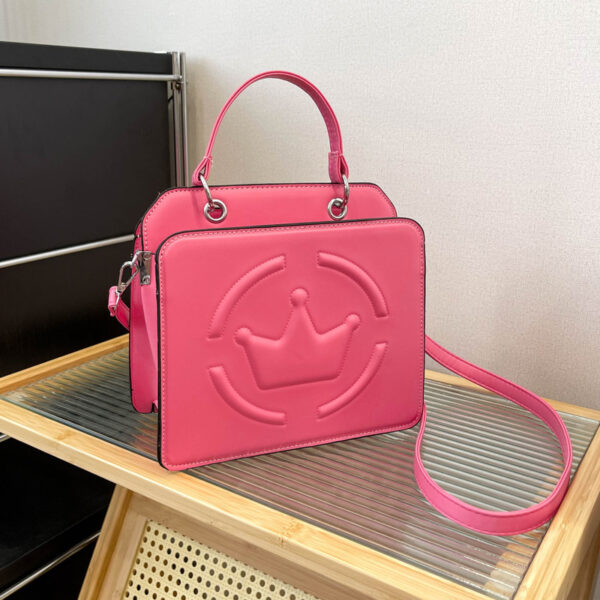 Women's Shoulder Bag Embossed Simple Cross-border PU Soft Leather Textured - Image 5