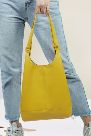 Genuine Leather Simple Stylish And Versatile Portable Shoulder Bag