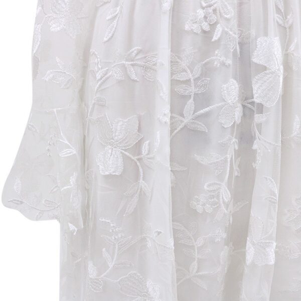 Wedding Dress Sexy Lace Long Sleeve Dress Evening Dress - Image 8