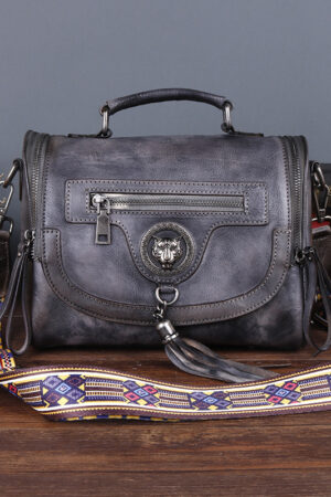 Tree Cream Skin Hand Rub Color Cross Handbag Lady
