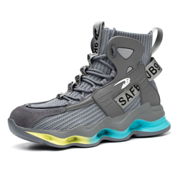 Anti-smashing And Anti-penetration Steel Safety Shoes Trendy Safety Protective Footwear Safety Shoes - Image 6