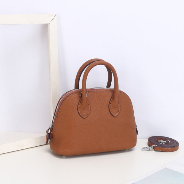 Women's Crossbody Genuine Leather Simple Shoulder Bag - Image 10