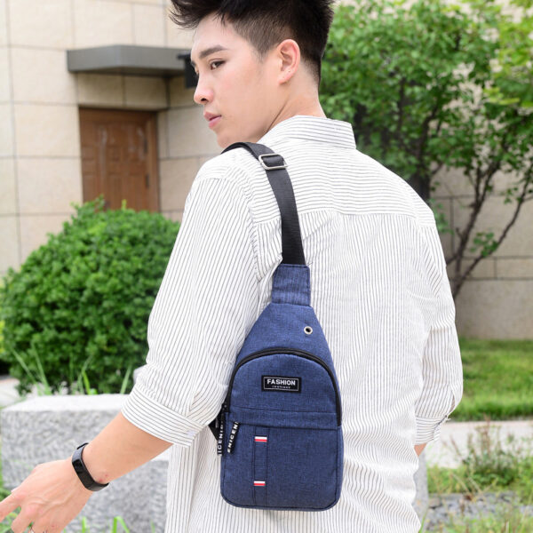 Men's Chest Bag Sports Messenger Crossbody Bag - Image 2