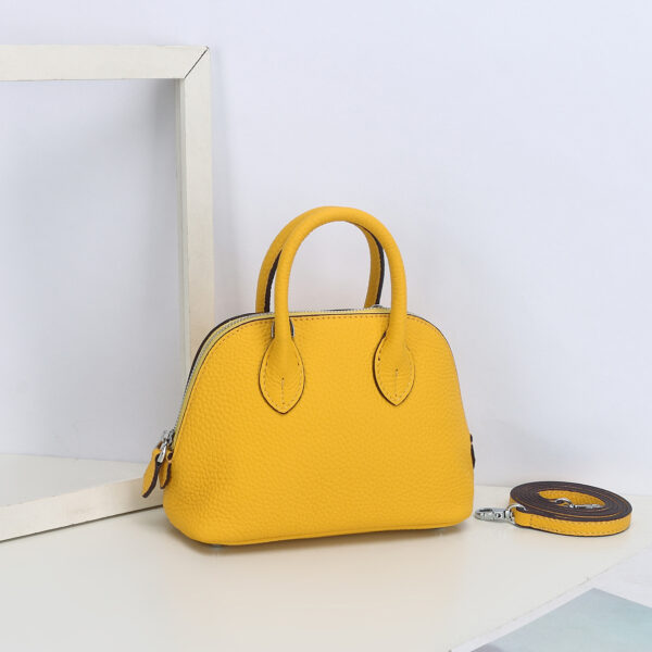 Women's Crossbody Genuine Leather Simple Shoulder Bag - Image 9