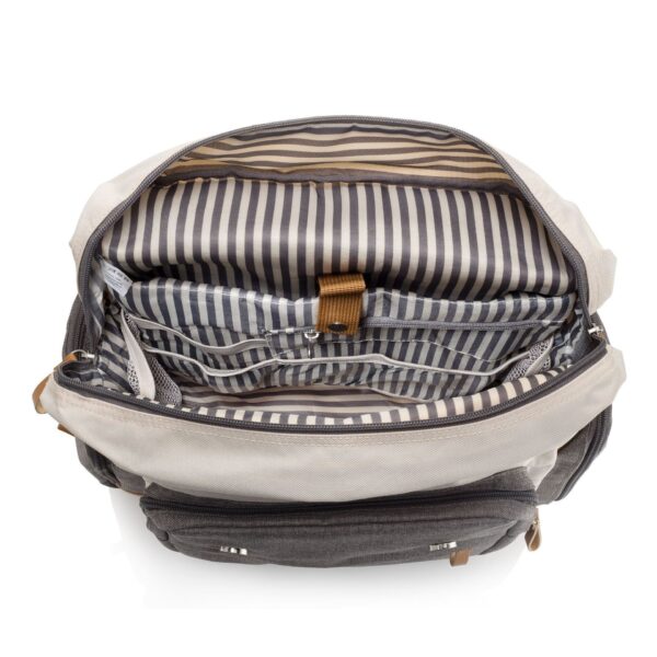 Factory cross-border direct supply large capacity multi-function waterproof Mummy bag backpack milk dad bag to send hook diaper pad - Image 4