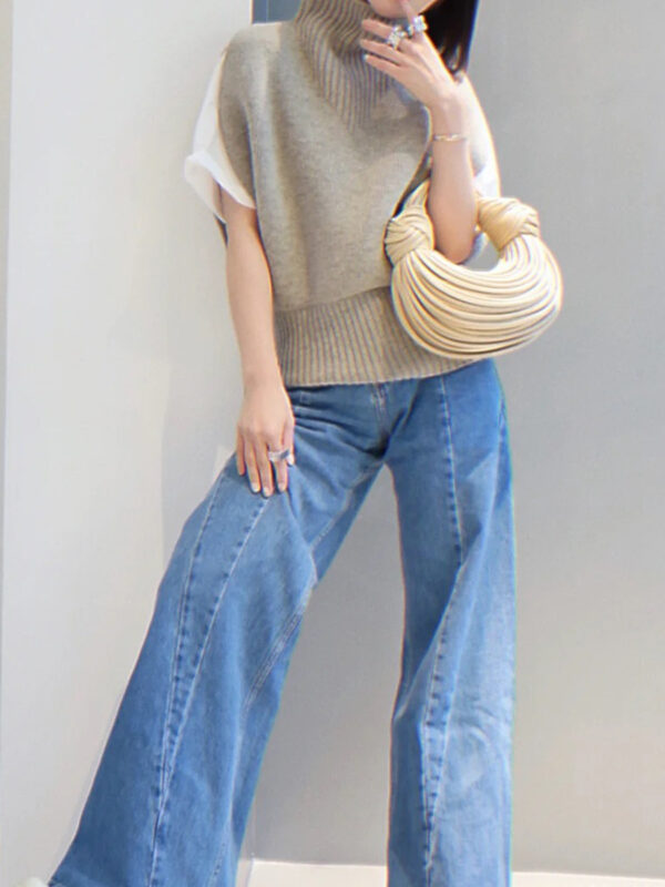 Fashion All-match Line Handbag Single Shoulder Armpit Women - Image 4
