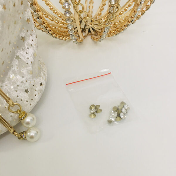 Hollow diamond ball bag dinner bag bird cage bun mother bag handbag - Image 10