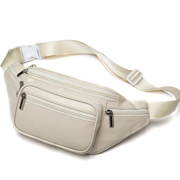 Sheepskin Outdoor Portable Chest Waist Bag - Image 5