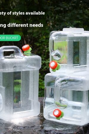 Outdoor Bucket Household Water Breaker Car Camping With Faucet