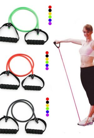 Latex Resistance Bands Workout Exercise Yoga Crossfit Fitness Tubes Pull Rope Fitness Exercise Equipment Tool