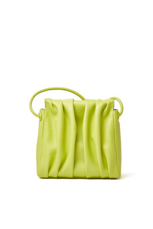 Crossbody Solid Color Pleated Cloud Bag