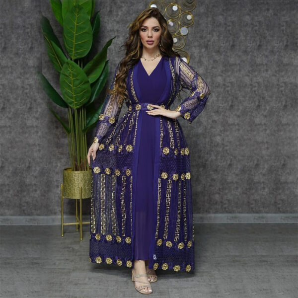 Vest Dress Kraft Tan Dress Suit - Image 4