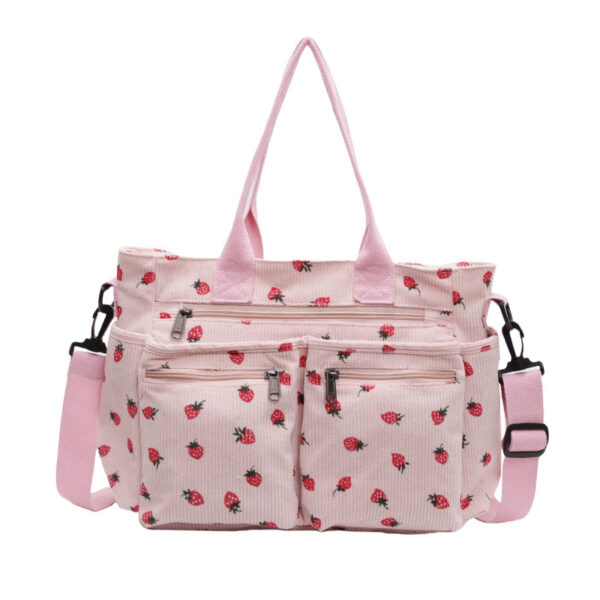 Printed Cherry Women's Shoulder Messenger Bag - Image 5