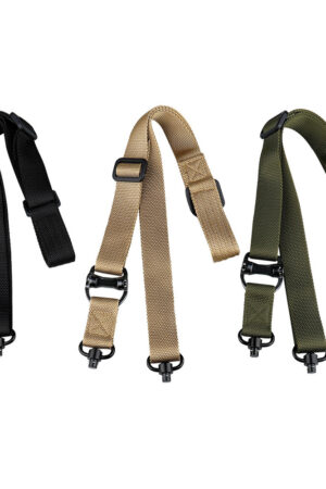 Outdoor Camping Tactical Harness QD Button Nylon Double Point