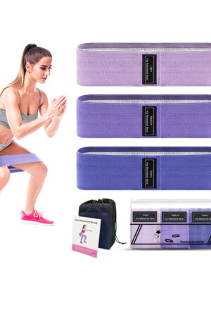 Squat Hip Lifting Resistance Band Hip Lifting Elastic Force Circle Sports Fitness Stretch Strap Elastic Belt