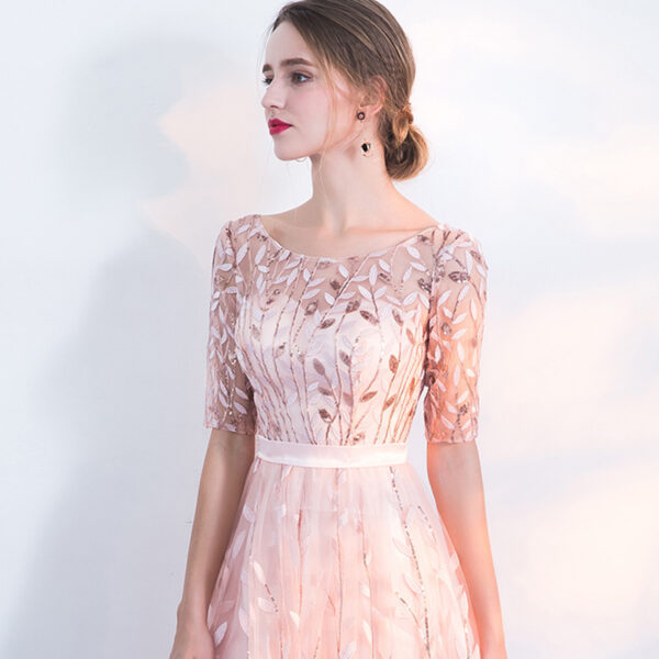 Elegant Princess Dress Shows Thin Girl - Image 5