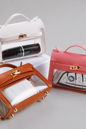 Internet Celebrity Transparent Handbag Cross-body Bag Storage Bag