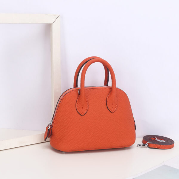 Women's Crossbody Genuine Leather Simple Shoulder Bag - Image 7
