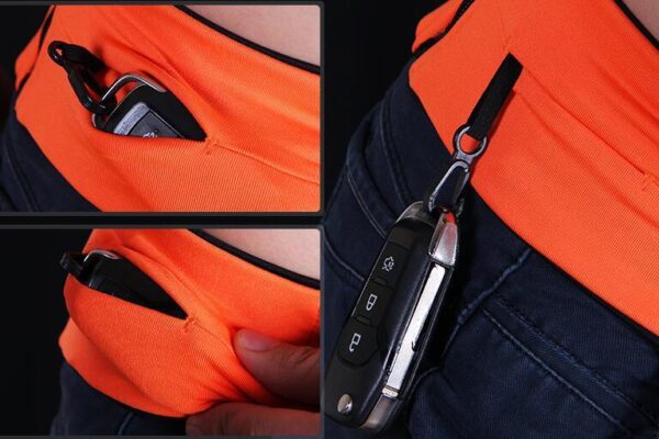Outdoor Sports Waistband Elastic Mobile Phone Bag Sports Belt Bag - Image 8