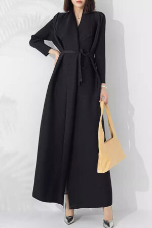 Graceful And Fashionable Long Trench Coat For Women
