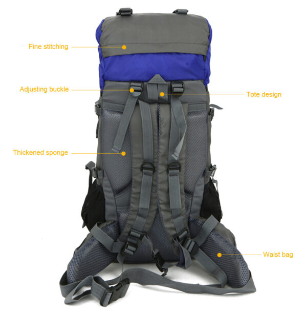 Extra Large Outdoor 60L Travel Backpack - Image 6