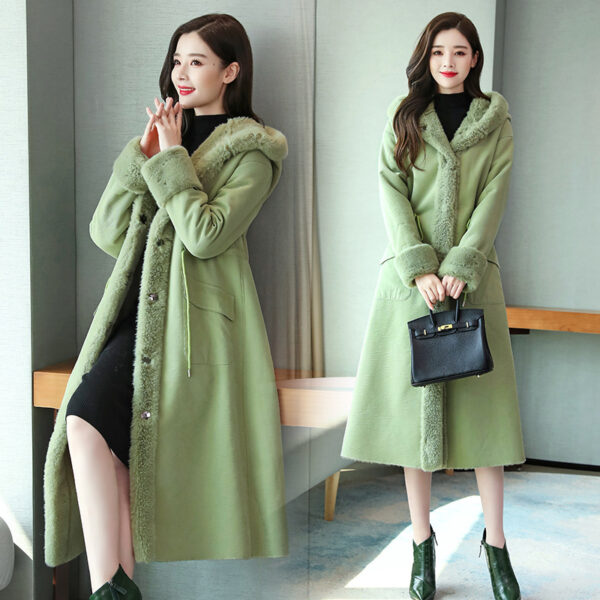 Winter Cotton-padded Jacket Fur Coat Women - Image 6