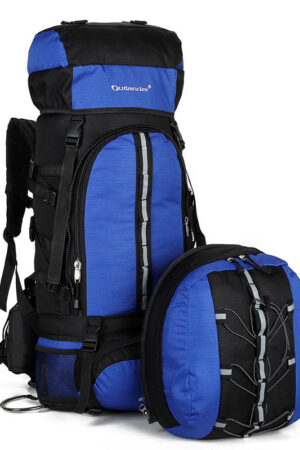 Factory wholesale professional sports 80L mountaineering bun outdoor travel exercise double shoulder bag hiking bag
