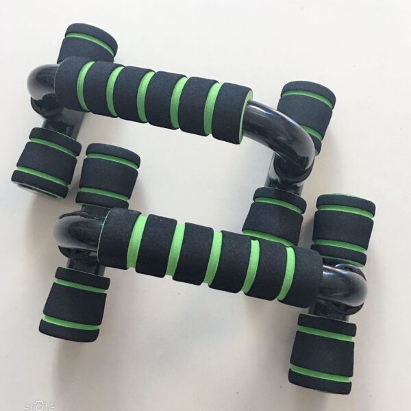 H-shaped Push-up Stand Sponge Hand Grip ABS Fitness Chest Training Grip Bar Fitness Exercise Trainer - Image 3