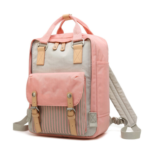 Fashion Stripe Casual Computer Backpack - Image 5