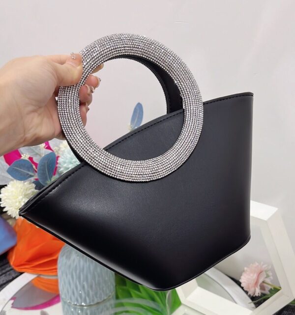 Diamond Round Handle Portable Basket Pack - Image 4