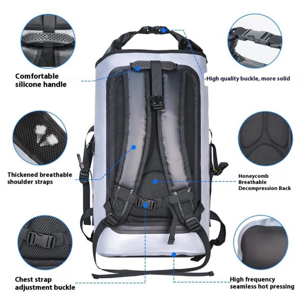 Waterproof Rucksack Outdoor Camping Walking Large Capacity - Image 4