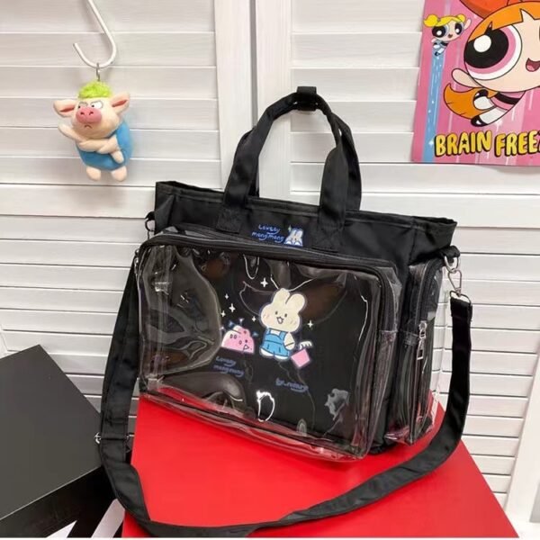 Japanese Cute Large Capacity Jk Crossbody Handbag - Image 5