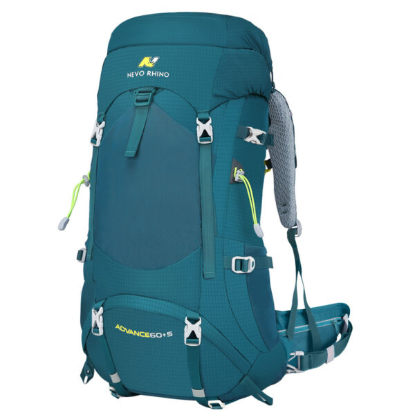 Outdoor Mountaineering Bag Men's Hiking Backpack Travel Large-capacity Backpack - Image 3