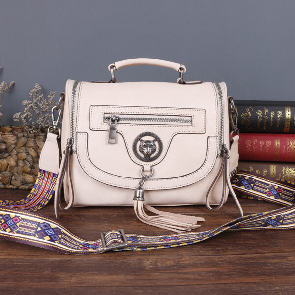 Tree Cream Skin Hand Rub Color Cross Handbag Lady - Image 2