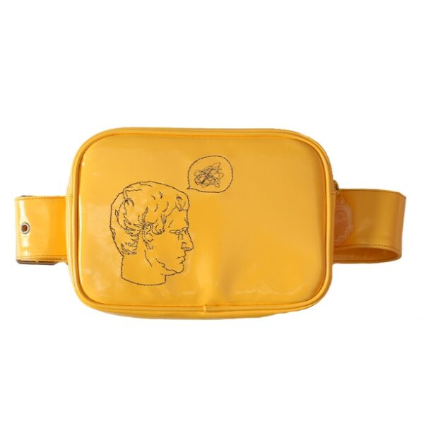 Candy color personalized patent leather small waist bag female new mini female bag - Image 3