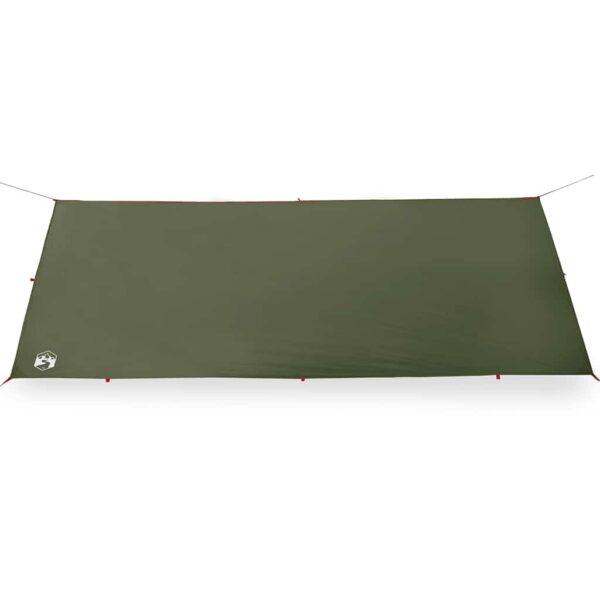 vidaXL Camping Tarp oliivinvihreä 506x306 cm Vedenpitävä - Image 3