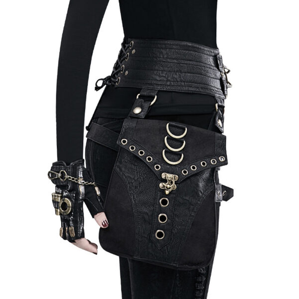 Steampunk PU Leather Women's Bag Outdoor - Image 2