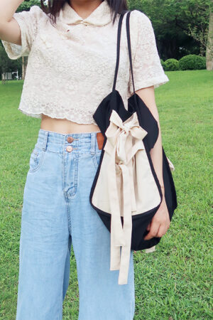Special-interest Design New Cloth Bag Large Capacity Mori Style Portable Shoulder Bag