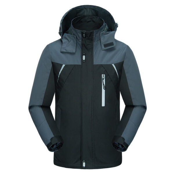 Factory direct fashion repair men's clothing waterproof, waterproof, breathable and wear-resistant jacket - Image 6
