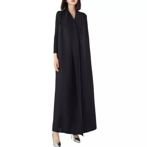 Graceful And Fashionable Long Trench Coat For Women - Image 5